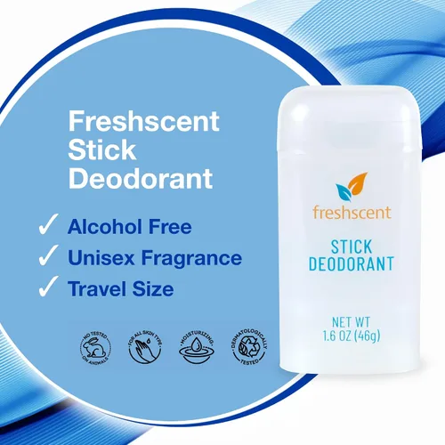 Vista 3 de Freshscent - Desodorante en barra sin alcohol de 1.6 onzas (paquete de 144)