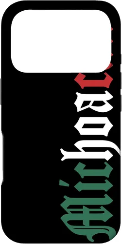 Vista 30 de Michoacan - Funda para iPhone 17 (diseño de bandera mexicana)