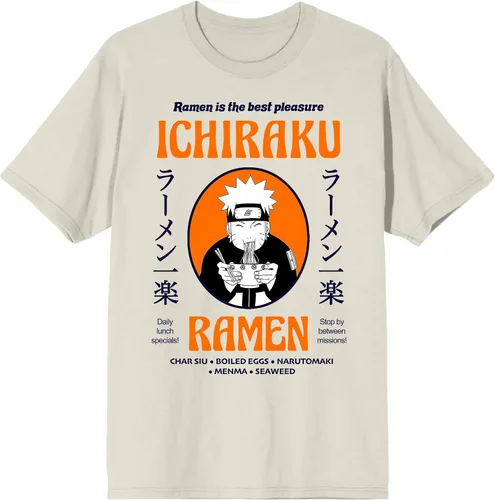Vista 2 de Naruto Ichiraku Ramen - Paquete de 2 camisetas para hombre