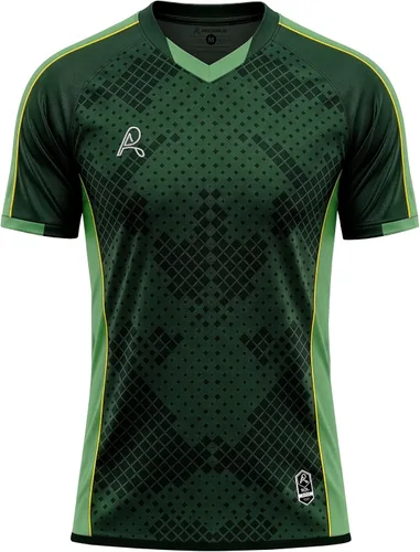Vista 19 de Arcarius Camiseta Pro de Fútbol para Hombre – Uniforme de Partido o Portero con Absorción de Humedad Azul claro
