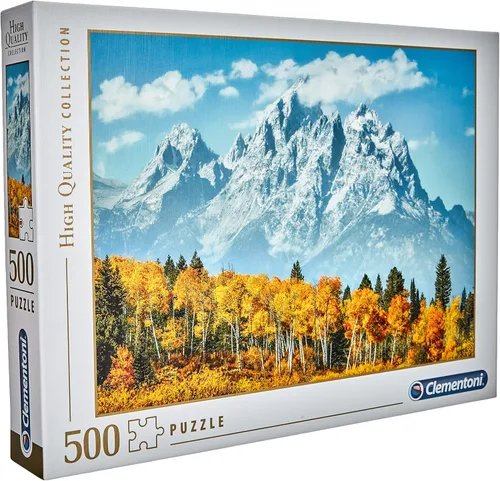 Vista 3 de Clementoni 35034.6 - Colección Grand Teton en Otoño, 500 Piezas