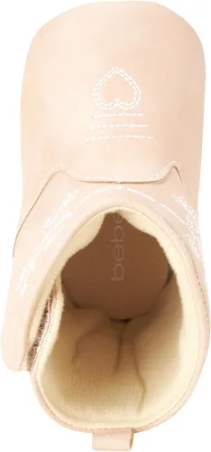 Vista 5 de bebe Baby Girls' Boots - Soft Sole Western Cowboy Booties - Pre-Walker Cowgirl Crib Shoes for Infants (Newborn, 0-12M)