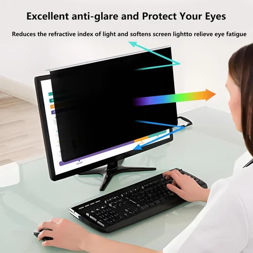 Vista 4 de Paquete de 2 protectores de pantalla de privacidad para computadora