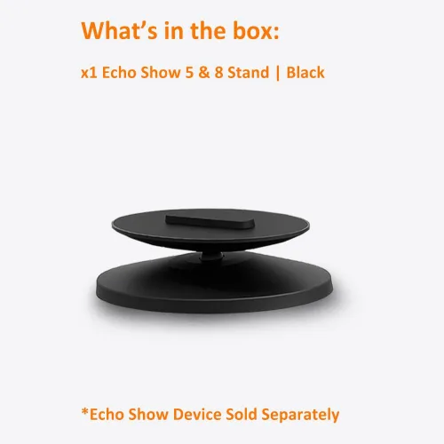 Vista 9 de AutoSonic Soporte compatible con Echo Show 5 y 8 (1ª generación y 2ª generación) Accesorios hechos para Echo Alexa Giratorio e inclinable