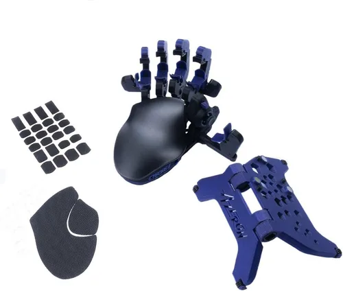 Vista 8 de AZERON Paquete de teclado – Teclado programable con una mano – Joystick Elite efecto Hall y 30 teclas programables, soporte magnético y cintas