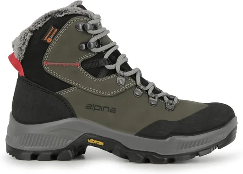 Vista 10 de Alpina IRIS - Botas impermeables de campamento para mujer, zapatos de senderismo y senderismo de cuero con membrana eVent transpirable, suela Marrón