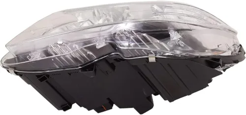 Vista 4 de Para Mercedes-Benz C63 AMG/C300/C350 2008 2009 2010 2011 lado del conductor del faro delantero Carcasa cromada Reemplazo para MB2502163