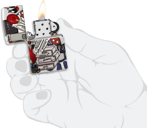Vista 6 de Zippo Encendedor de bolsillo I Spy Design 540