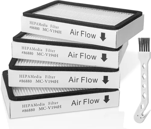 Vista 9 de 53295 EF-1 Filtro de medios HEPA para Kenmore 86889, 20-86889, 40324, 53295 Filtro de aire de escape para aspiradoras verticales y aspiradoras