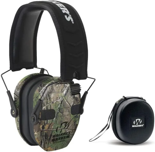 Vista 31 de Walker's Razor Slim - Protector auditivo electrónico para tiro (amplificación y supresión de sonido) con estuche protector