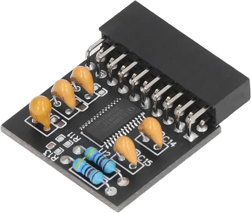 Vista 8 de Módulo de seguridad TPM 2.0 Plataforma confiable de 20 pines para cifrado de placa base de PC y protección de seguridad del sistema