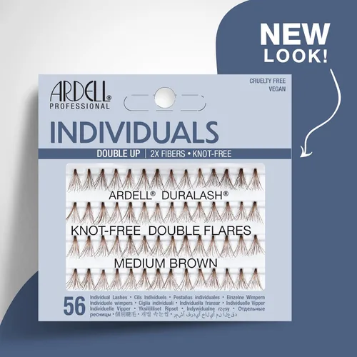 Vista 2 de Double Up Individuals - Café medio sin nudos