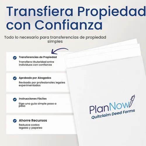 Vista 6 de Formularios de escritura de Quitclaim para transferencia de propiedad