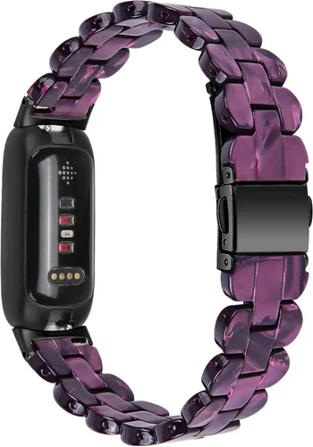 Vista 6 de TenCloud Bandas de resina compatibles con Fitbit Inspire 3 Band para Inspire 3 Smart Watch Band para mujeres y hombres, bandas deportivas ligeras