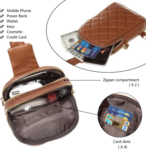 Vista 3 de INICAT Riñoneras para mujer, riñoneras de moda, bolsa pequeña con correa ajustable para viajes y deportes