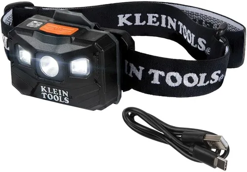Vista 2 de Klein Tools Paquete de linterna LED recargable + linterna