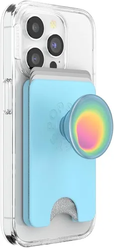 Vista 23 de PopSockets - Cartera adhesiva para teléfono con agarre - Aura