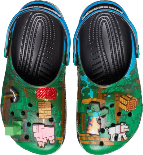Vista 4 de Crocs Zuecos clásicos de Minecraft unisex para adultos