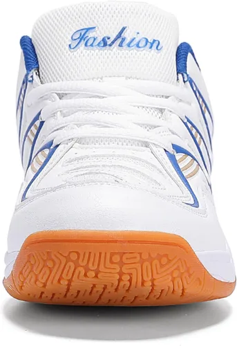 Vista 3 de Feekwys Zapatos de pickleball para hombre, zapatos de tenis de bádminton para interiores y exteriores, zapatos de entrenamiento de cancha, zapatos