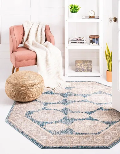 Vista 21 de Unique Loom Lola Collection - Alfombra de área, atrevida (2 pies 2 pulgadas x 3 pies 1 pulgada, rectangular, gris/marfil)
