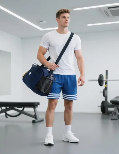 Vista 6 de SKYSPER Bolsa de gimnasio para hombres y mujeres con compartimento para zapatos, bolsa de lona de gimnasio de mano para viajes y deportes, bolsa