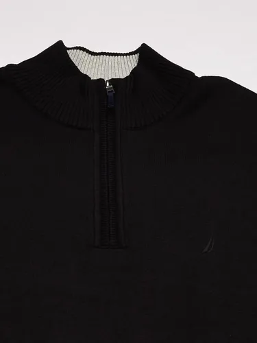 Vista 4 de Nautica - Sudadera con un cuarto de cremallera para hombre