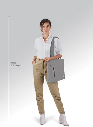 Vista 11 de Solo New York Bolso tote para mujer, bolso profesional para el trabajo y los viajes, bolso para laptop con compartimento acolchado, bolsillo frontal