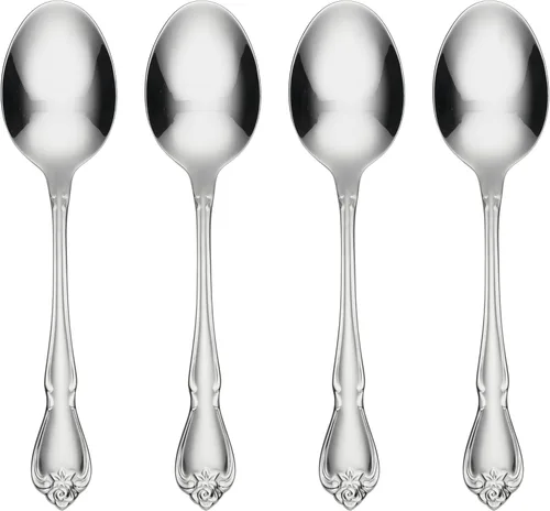Vista 7 de Oneida B552020A True Rose - Juego de cubiertos de 20 piezas para uso diario, servicio para 4 mirror finish, dishwasher safe includes knives
