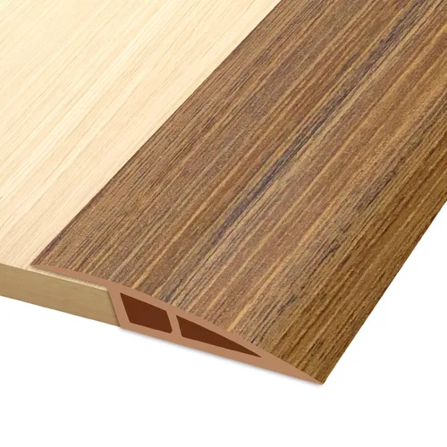 Vista 17 de FONUNO - Tira de transición de vinilo autoadhesiva para umbral de puerta Tira de transición para pisos, rampas de umbral de goma para puertas