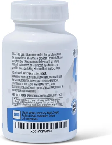 Vista 7 de IMMUNOVITES Paquete de 3 unidades de ácido R-alfa lipoico estabilizado ((True)) 600 mg por porción
