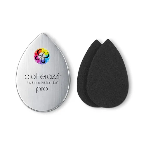 Vista 4 de Beautyblender® Blotterazzi® Pro - Esponja reutilizable para maquillaje, incluye espejo compacto, re-texturiza el maquillaje, absorbe el exceso