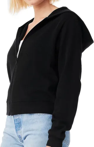 Vista 3 de Japanese Fish - Sudadera con capucha y cremallera para mujer, bonita sudadera con capucha y estampado