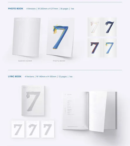 Vista 3 de BTS - Mapa del Alma: 7 (CD)- Versión 2