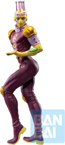 Vista 2 de Ichibansho Figure - JoJo's Bizarre Adventure: Stone Ocean - Smack (montaje del soporte), estatua coleccionable de Bandai Spirits