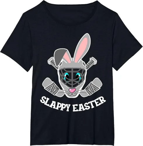 Vista 19 de Máscara de hockey de Pascua para caza, conejo, huevo Negro
