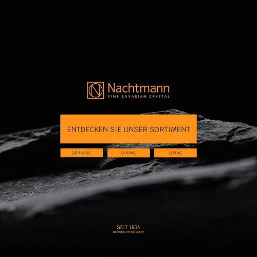 Vista 7 de Nachtmann Bossa Nova Collection - Plato de vidrio, 5.5 pulgadas, hecho de cristal transparente, plato para servir pasteles, postres, diseño