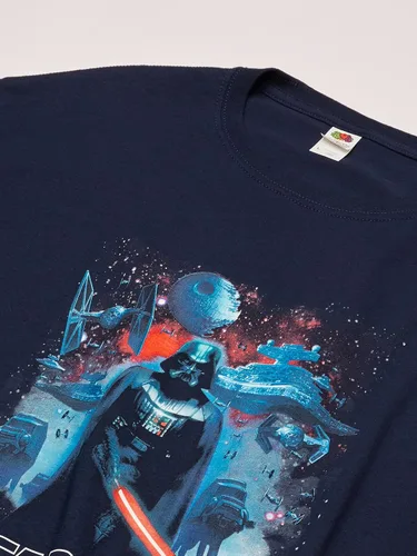 Vista 2 de Star Wars - Camiseta gráfica de batallón de regreso para hombre