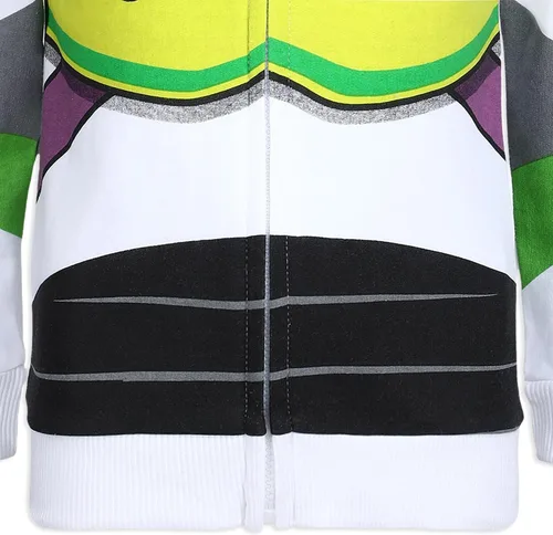 Vista 4 de Disney Toy Story Woody or Buzz Lightyear - Sudadera con capucha y cremallera para niños pequeños