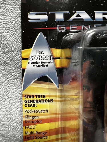 Vista 3 de Star Trek Generations Dr. Soran - Figura de acción de 4 pulgadas