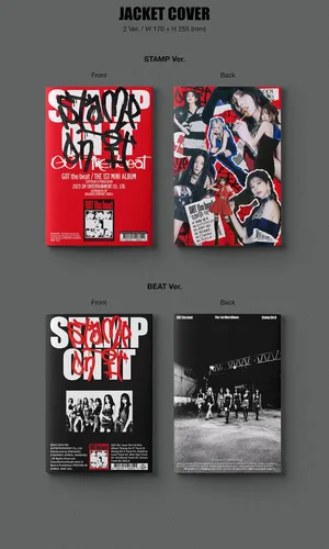 Vista 2 de Generic Got the Beat Stamp on It 1st Mini Album, K-Pop, STAMP(A) + BEAT(B) - 2 Ver Set