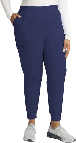 Vista 11 de Cherokee WW Revolution - Pantalones deportivos para mujer, tiro medio Negro