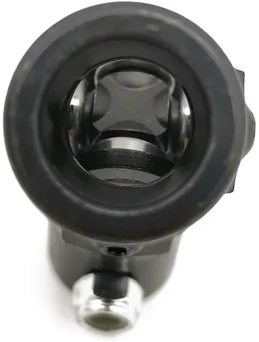 Vista 7 de Ensun 3/4" DD x 3/4" redondo negro eje de dirección universal junta en U, ángulo de trabajo máximo: 35° grados, longitud total: 3.780 in (3-3/4")