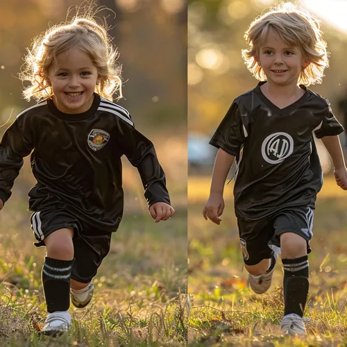 Vista 6 de Espinilleras de fútbol con calcetines para fútbol de 3, 4, 5 a 16 años de edad en adelante para niñas y niños pequeños