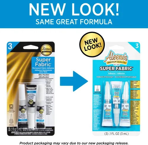 Vista 9 de Aleene's Pegamento para tela Super Fabric Adhesive, Super Strong, Ultra Flexible, Permanente, UV e Impermeable, 0.1 fl oz 3