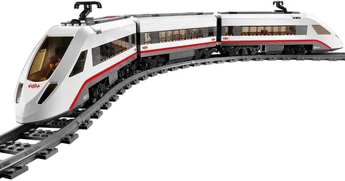 Vista 3 de LEGO City 60051 Tren de Ferrocarril de pasajeros de alta velocidad Juguete