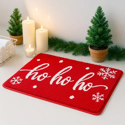 Vista 9 de Bonita alfombra de baño de hombre de jengibre de dibujos animados, divertida alfombra de baño, suave, absorbente, antideslizante, lavable a máquina