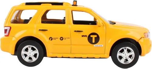 Vista 4 de Daron NYC DIE-CASTFORD Escape Taxi 1/43 (NY73310), amarillo, negro