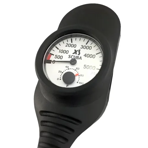 Vista 7 de XS Scuba Consola Navigator - 3 Gauge Imperial