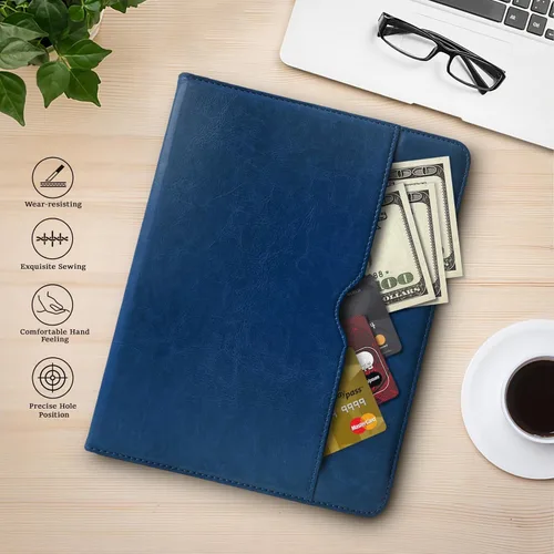 Vista 7 de Funda para iPad 9ª/8ª/7ª Generación 10.2 Pulgadas Pro 10.5 Pulgadas Air 3ª - Folio Protector de Múltiples Ángulos con Soporte para Lápices