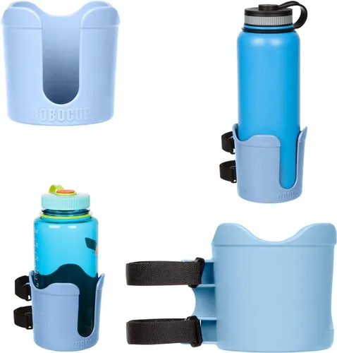 Vista 17 de ROBOCUP Plus, (Negro), Accesorio adicional XL extensión portavasos, mayor capacidad de bebida, perfecto para botes, carritos de golf, andadores